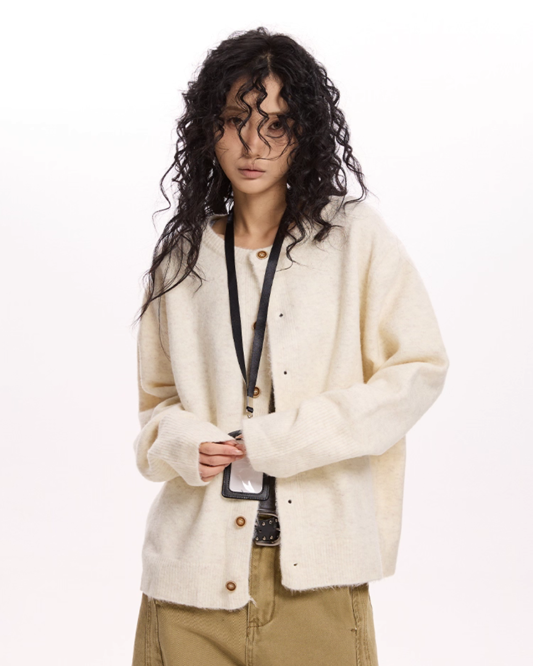 Round Neck Knit Cardigan VAT0007