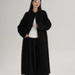 Mock Neck Long Coat SRS0407
