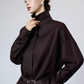 Vintage Brown Shirt Dress SUY0027