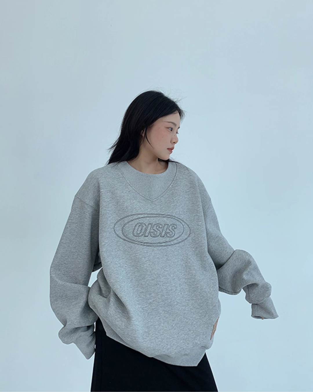 Logo Loose Sweat Top YLS0964