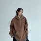 Layered-Style Sweatshirt Hoodie YLS0954