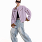 Zip Design Short Jacket ICM0084