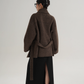 Fake Wool Trench Coat SRS0372