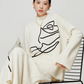 Rose Embroidery Knit / Tight Long Skirt LLA0366