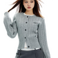 Round Neck Knit Cardigan APA0013