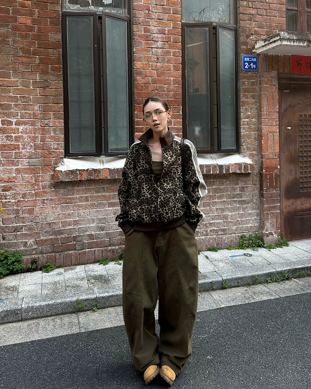 Leopard Track Sideline Jacket WWP0018
