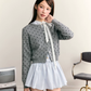 Polka Dot Round Neck Knit MST0003