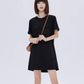 Casual Pocket Loose T-Shirt Dress SHN0011