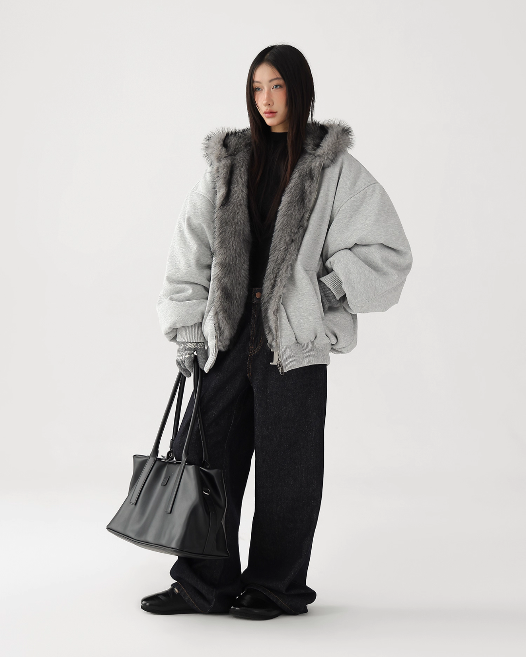 Faux Fur Reversible Blouson ACS0330