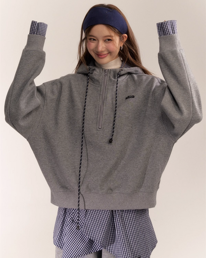 Fake Two Piece Hood Jacket / Sweat Pants ASG0001