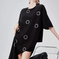 Asymmetry Round-Neck T-Shirt Dress FER0131