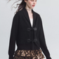 Duffle Button Long-Sleeve Top SPY0026