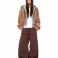 Fur Docking Zip Hoodie BLB0032