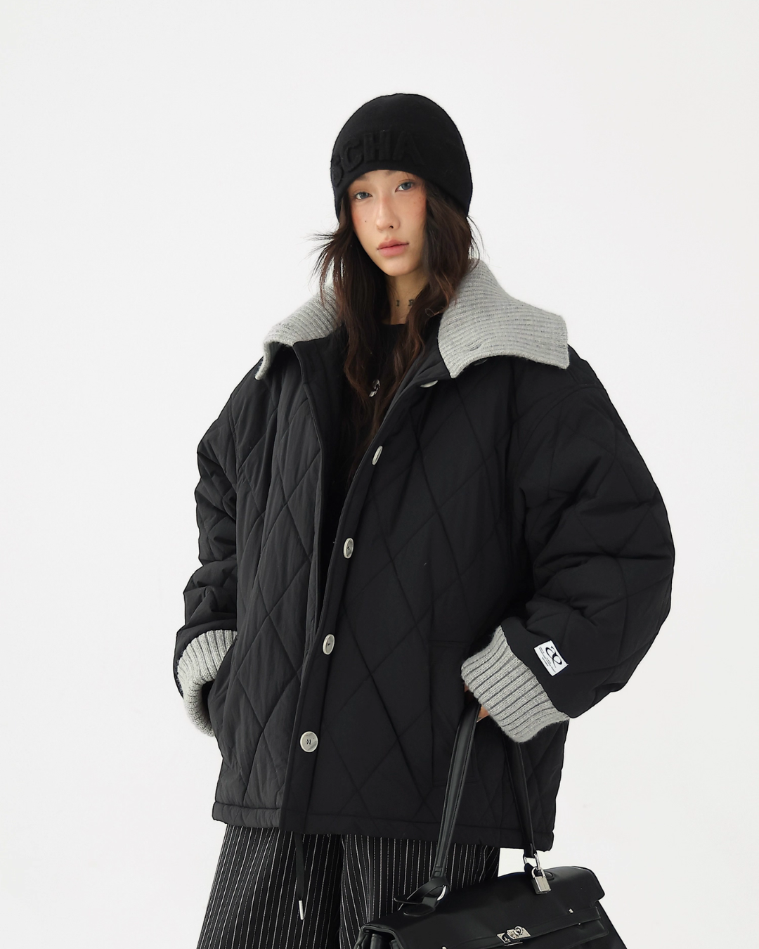 Quilted Loose Cotton Coat ACS0324