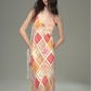 Asian Camisole Long Dress USY0005