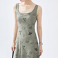 Butterfly Slim Tank Top Dress GIR0001