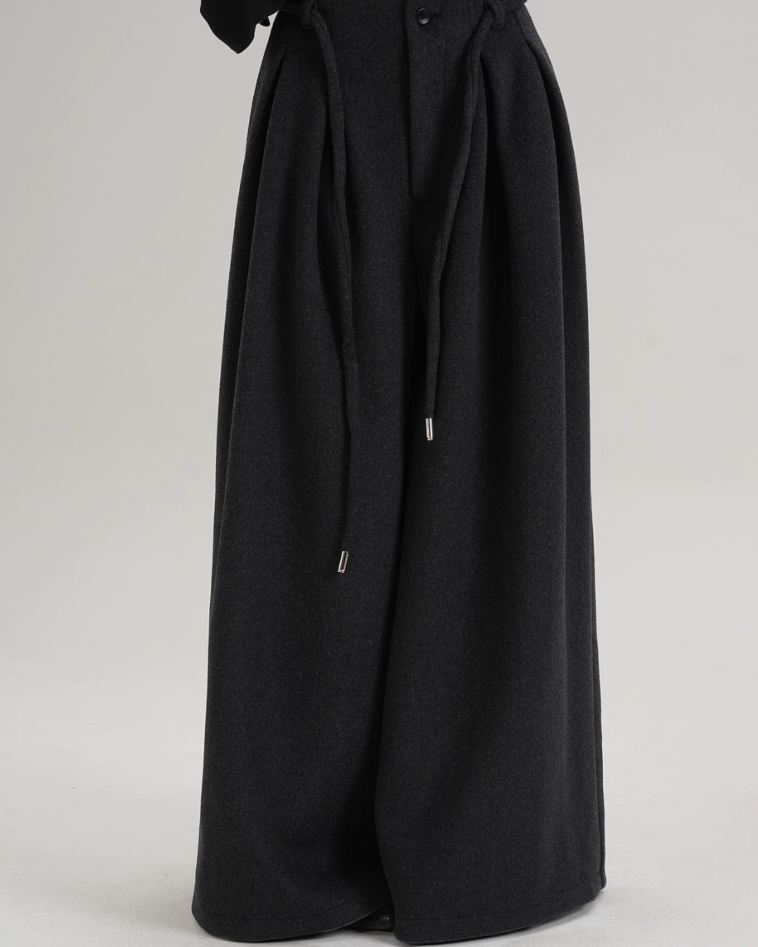Wool Wide Pants SRS0394