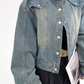 Stand Neck Denim Jacket YLS0118