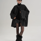 Collarless Wool Coat SRS0367