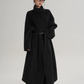 Stand Collar Long Coat SRS0382