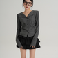 V-Neck Slim Tops SRS0330