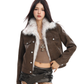 Inner Fleece Suede Jacket BGS0026