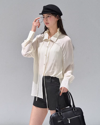 Fluffy Chiffon Shirt RCR0012