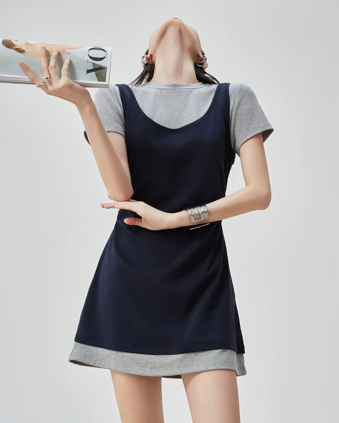 T-shirt Docking Camisole Dress FER0223