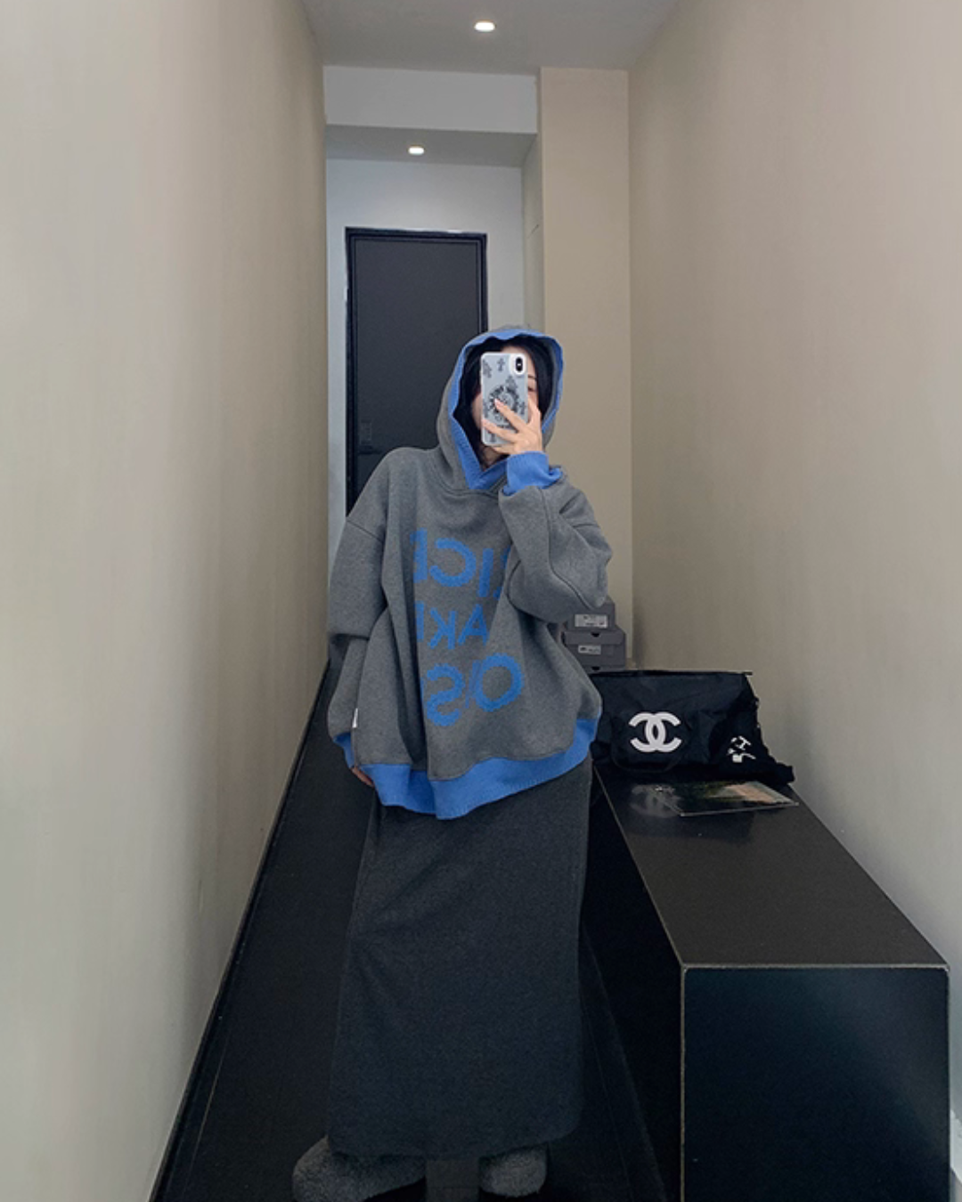 Big Logo Sweat Hoodie YLS1003