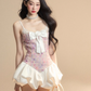 Big Ribbon Mini Dress LAS0017