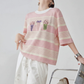 Ice Cream Short-Sleeve Summer Knit FER0259