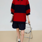Oversized Polo Shirt Knit FER0255
