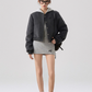 Round Neck Cropped Jacket WEO0019
