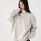 Round-Neck Knit Cardigan ACS0313