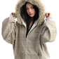 Fur Food Thin Striped Jacket BGS0019