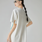 3D Embroidery T-Shirt Dress FER0185