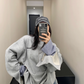 Layered Style Sweat Top YLS0797