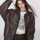 Vintage Leather Work Jacket VSE0065