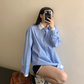 Layered Style Long Sleeve Shirt YLS0902
