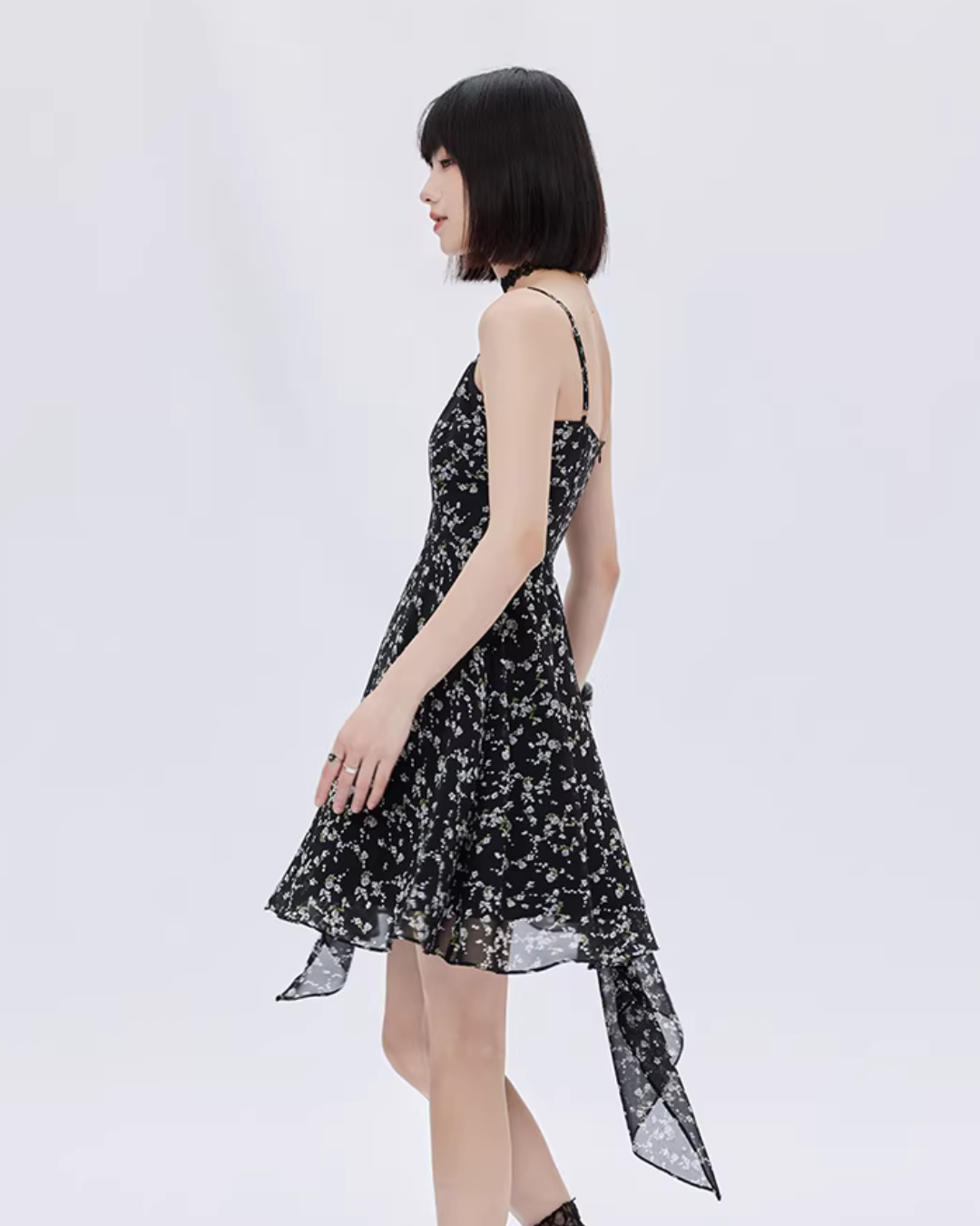 Floral Print Camisole Dress SHN0048