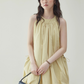 Sleeveless Balloon Silhouette Dress AMU0002