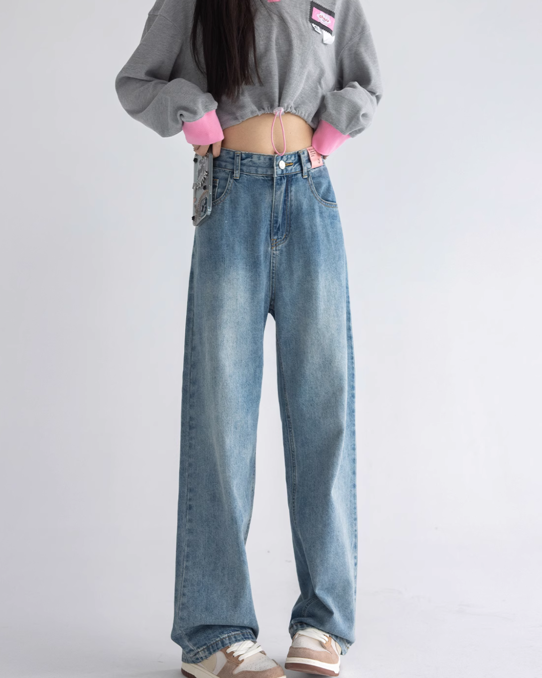 Straight Denim Pants ALS0011