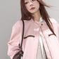 Pink Leather Jacket WDB0016