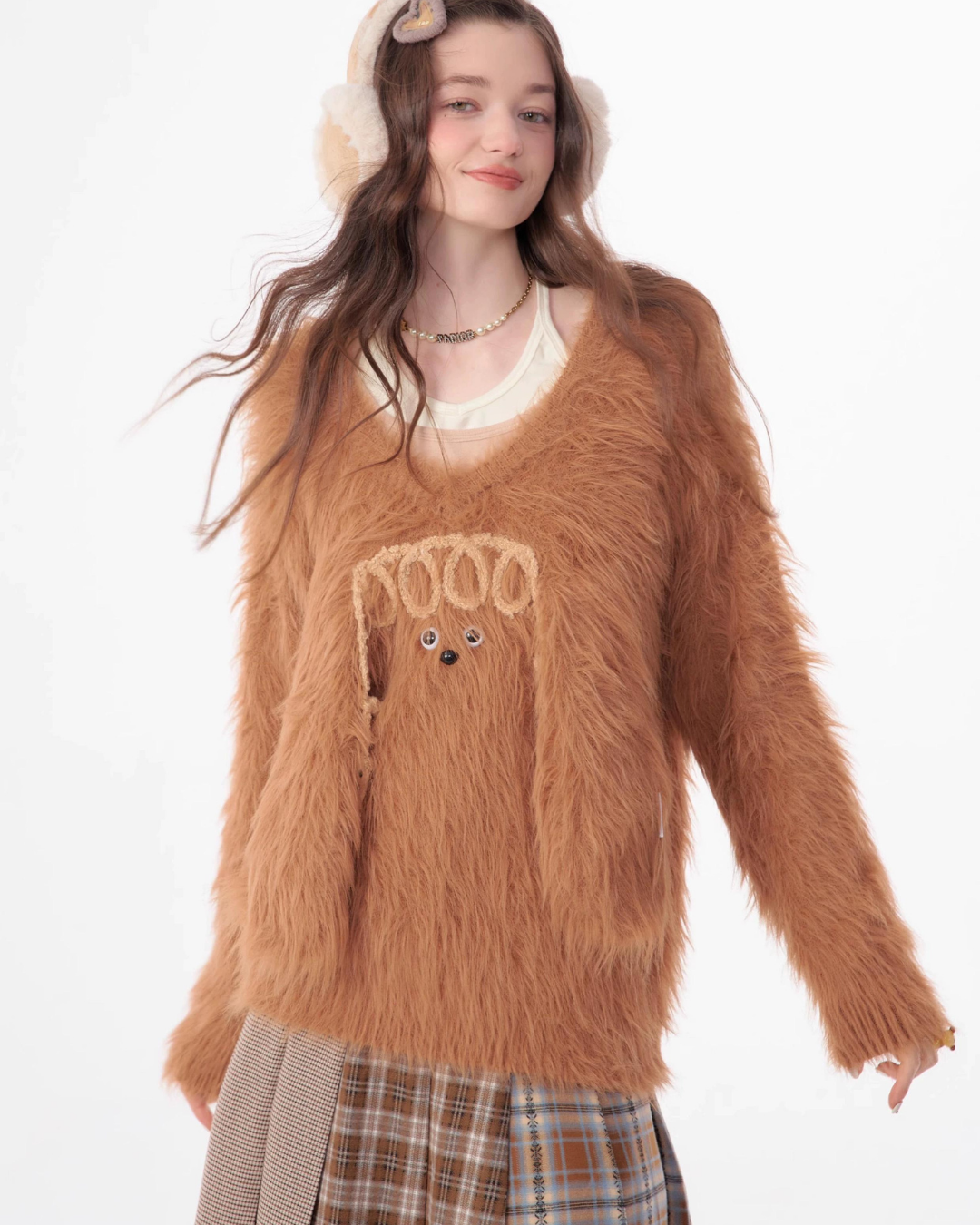 Dog Loose Fur Knit ZZF0314