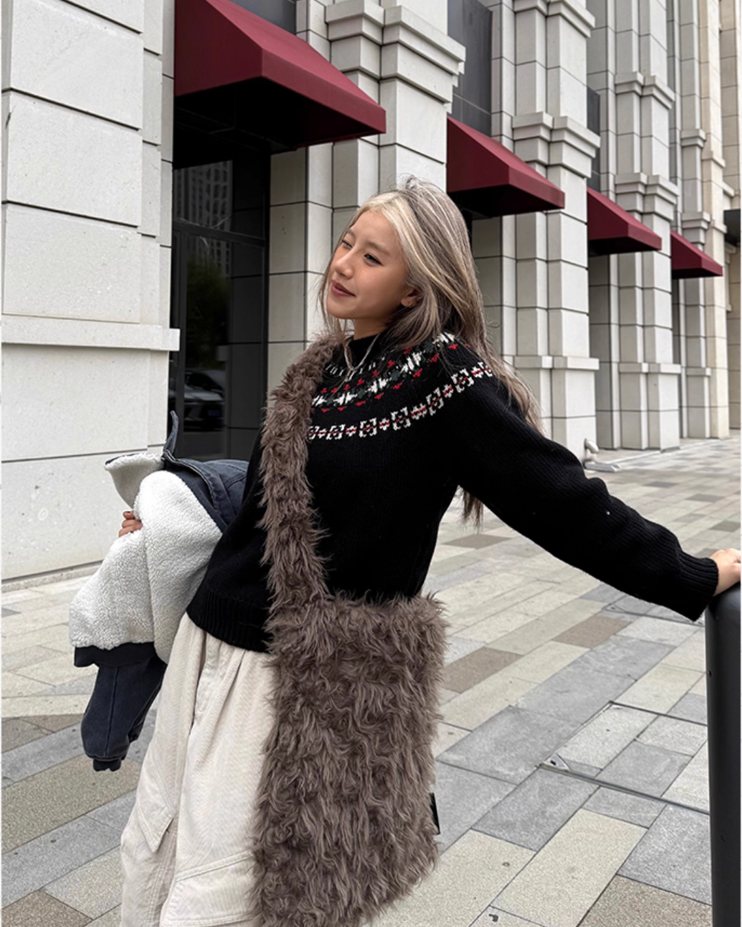 Nordic Knit Long Sleeve Top CYE0012