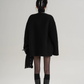 Scarf Mid-Length Wool Coat SRS0383