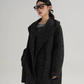 Open Collar Long Coat SRS0414