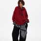 Half Button Knit Tops HGX0036