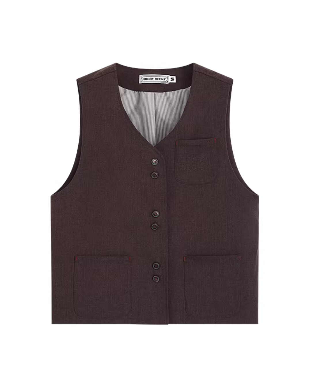 Vintage Wool Vest / Wool Knee-Length Shorts BBK0004