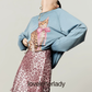 Leopard Print Oversized Sweatshirt / Leopard Mini Skirt LLA0666